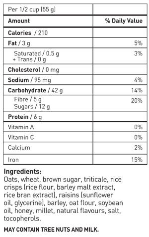 Nutrition Information