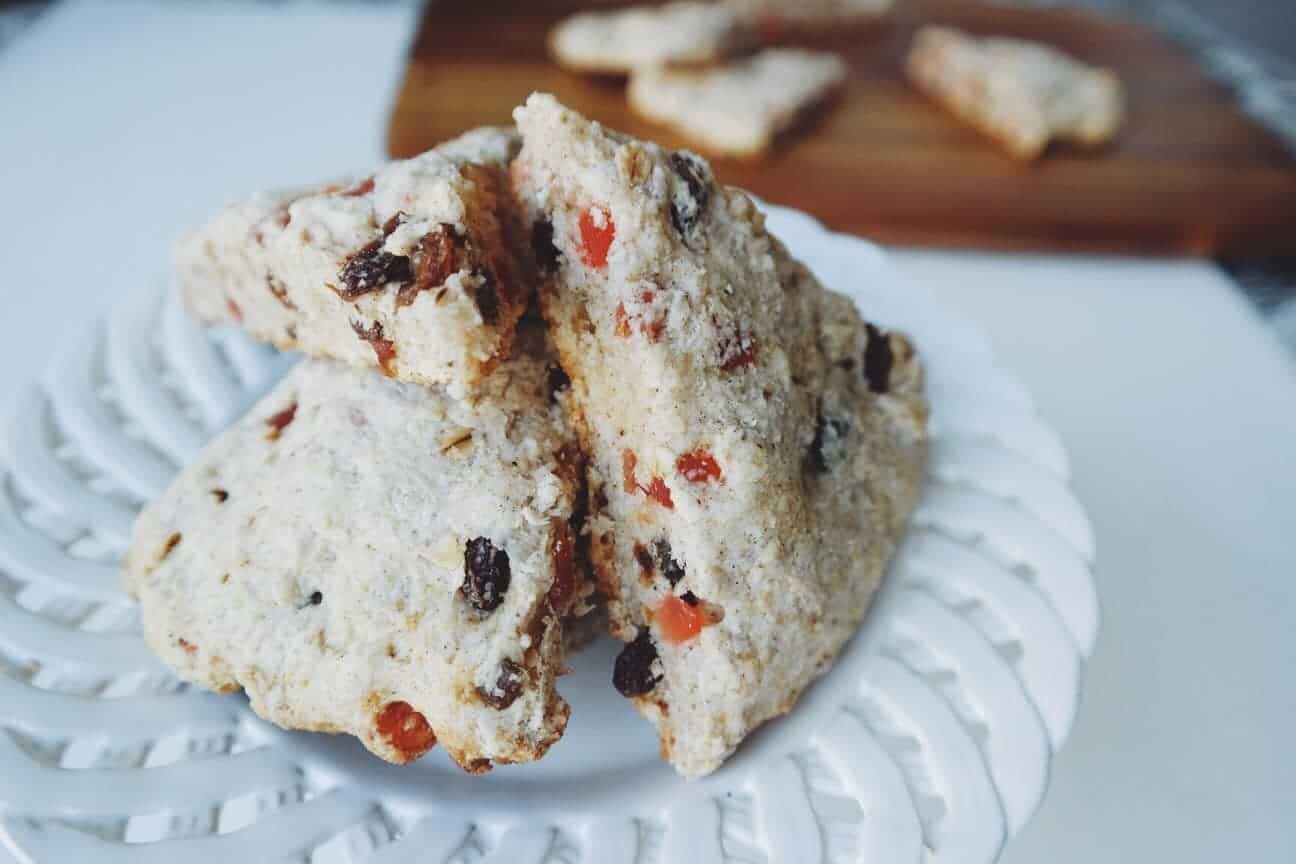 Oat Bran Raisin Scones Rogers